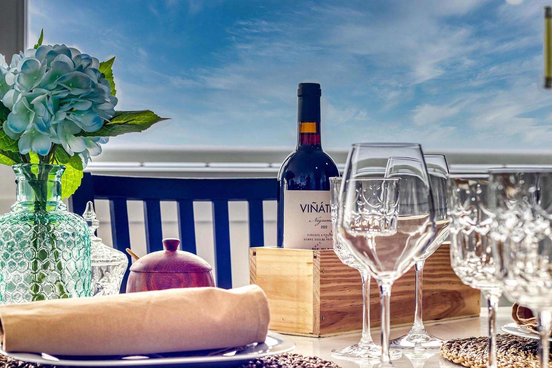 Central Modern Apartment With Private Parking & Ocean View & Coffee Corner Icod De Los Vinos Extérieur photo